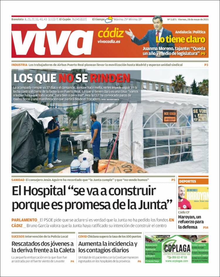 Portada de Información - Cadiz (Espa&ntilde;a)