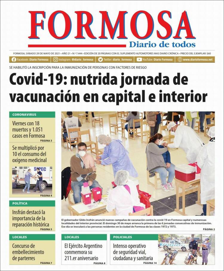 Portada de Formosa (Argentina)