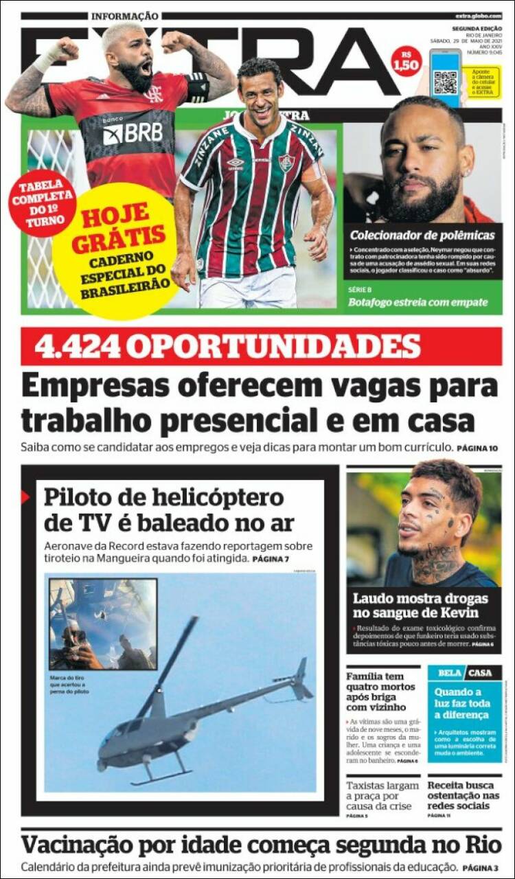 Portada de Extra (Brasil)
