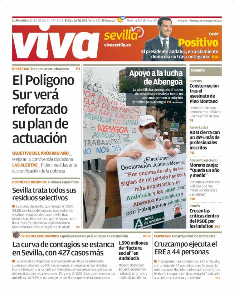 Portada de Viva Sevilla (España)