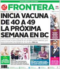 Portada de Frontera (México)