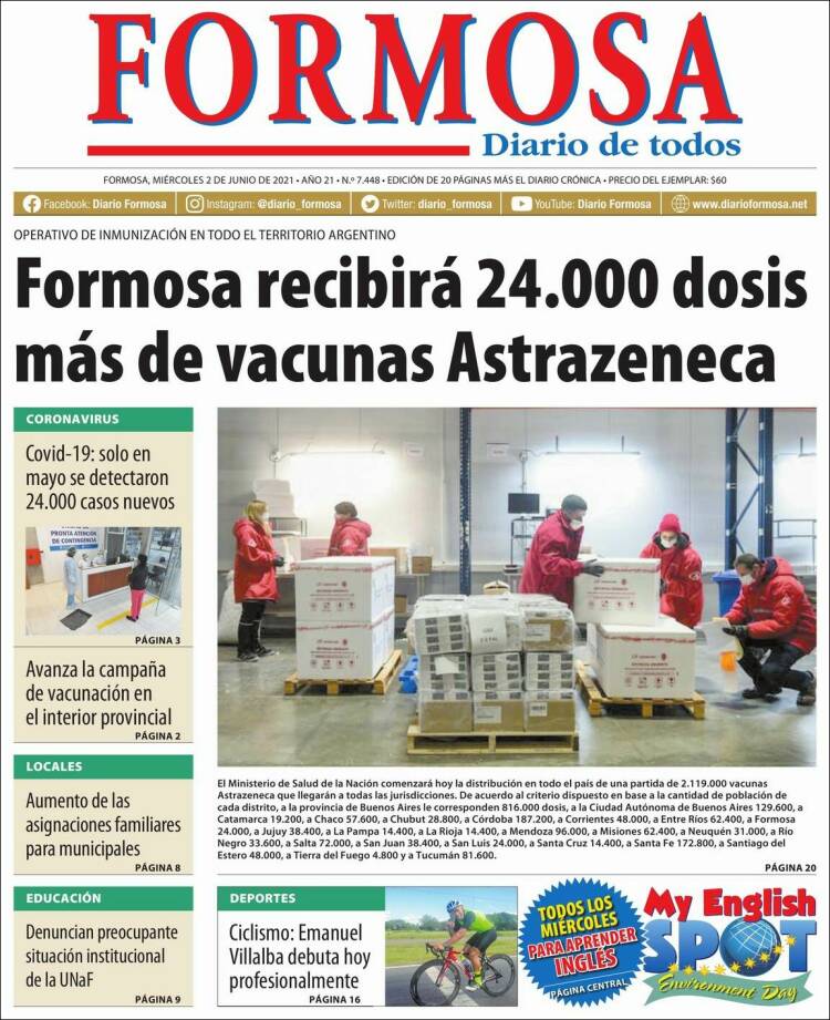 Portada de Formosa (Argentina)