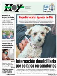 Portada de Diario Hoy (Argentina)