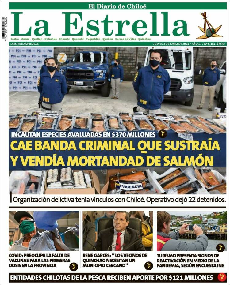 Portada de Estrella de Chiloé (Chile)