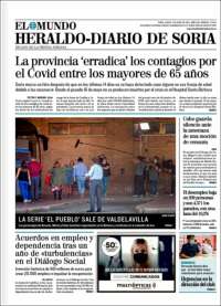 Portada de Diario de Soria (España)