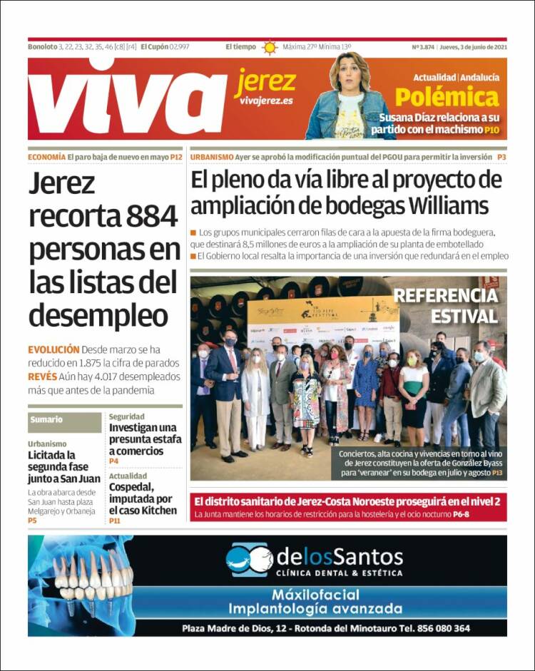 Portada de Información - Jerez (Espa&ntilde;a)