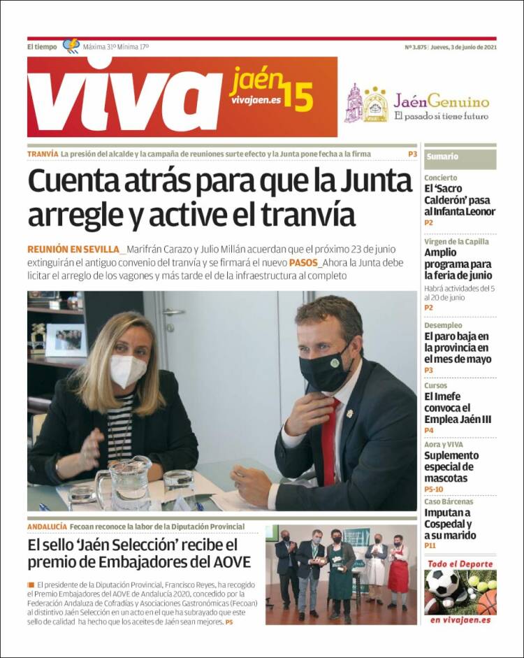 Portada de Viva Jaén (Espa&ntilde;a)