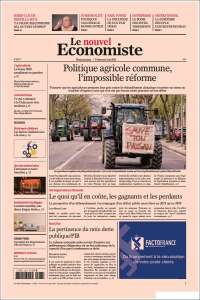 Portada de Le nouvel Economiste (France)