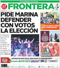 Portada de Frontera (México)