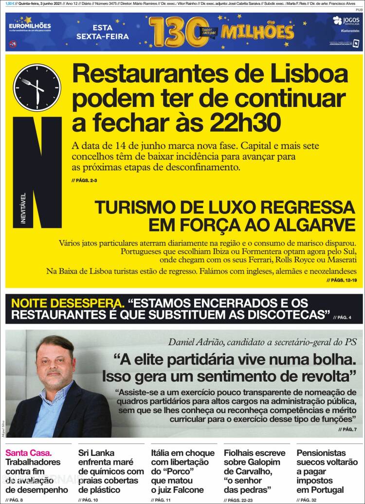 Portada de I - informação (Portugal)