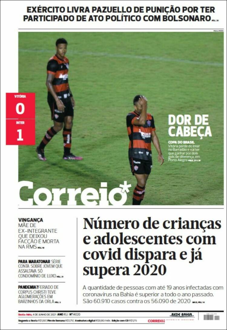 Portada de Correio* (Brasil)