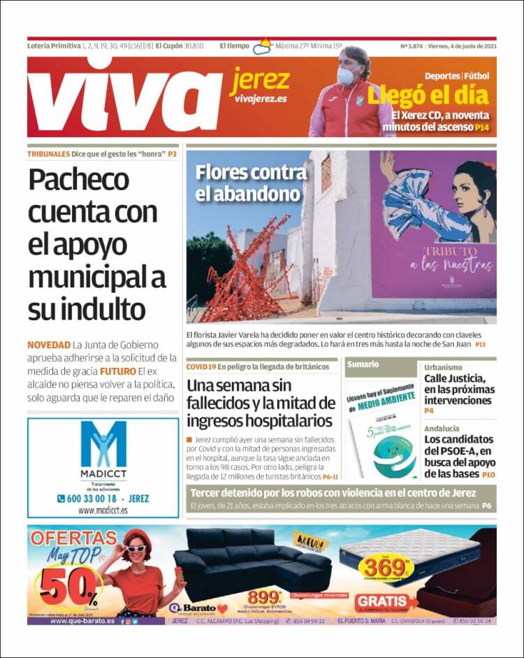 Portada de Información - Jerez (Spain)