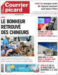 Portada de Courrier Picard (Francia)