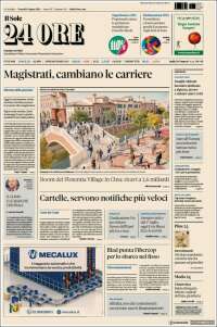 Portada de Il Sole 24 ORE (Italia)