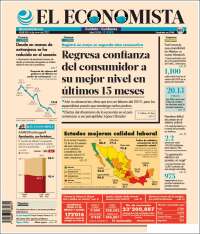 Portada de El Economista (México)