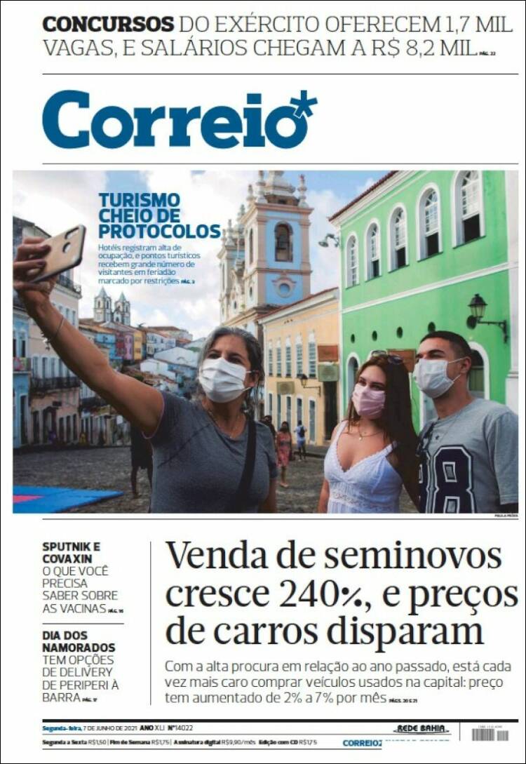 Portada de Correio* (Brasil)