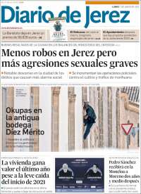 Portada de Diario de Jerez (España)