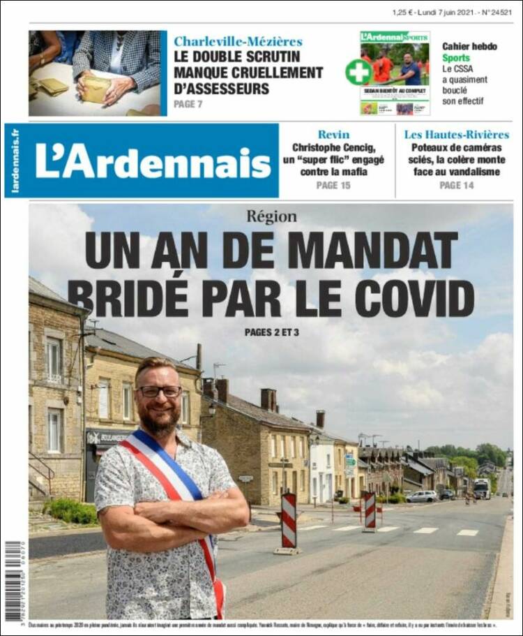 Portada de L'Ardenais (France)