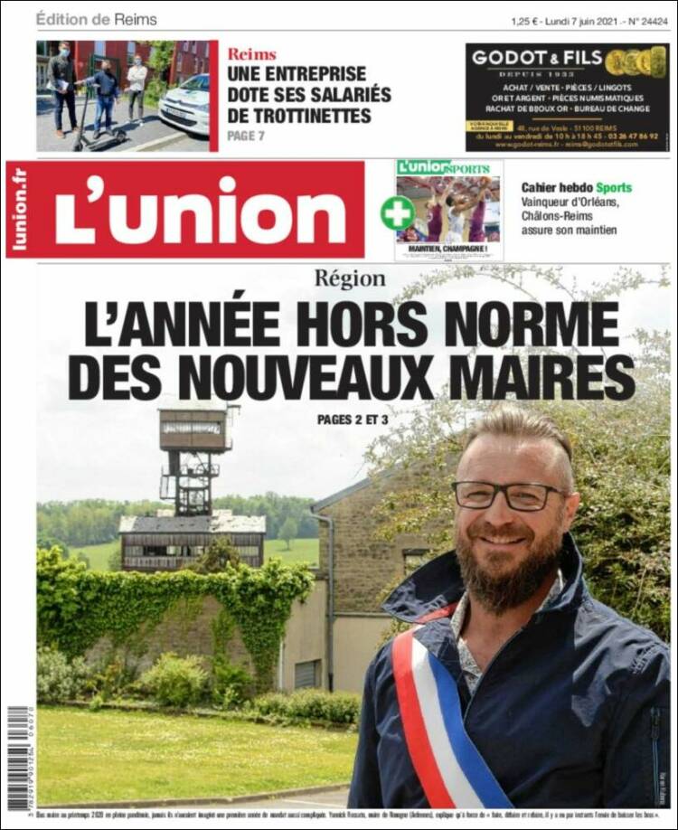 Portada de L'Union (France)