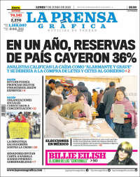 Portada de La Prensa Gráfica (El Salvador)