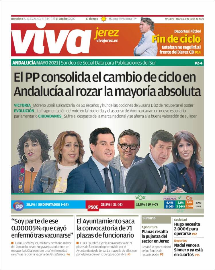 Portada de Información - Jerez (España)