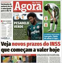 Portada de Jornal Agora (Brasil)