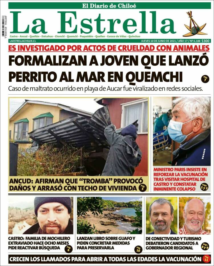 Portada de Estrella de Chiloé (Chile)