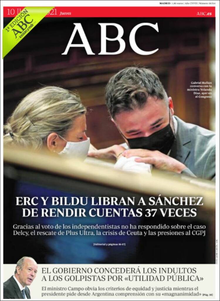 Portada de ABC (Spain)