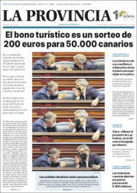 Portada de La Provincia (España)