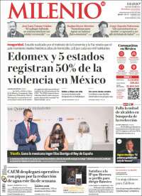 Portada de Milenio - Estado de México (México)