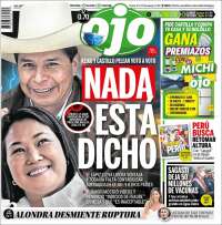 Portada de Ojo (Perú)