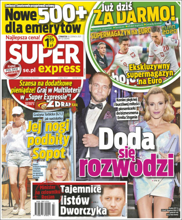 Portada de Super Express (Polonia)