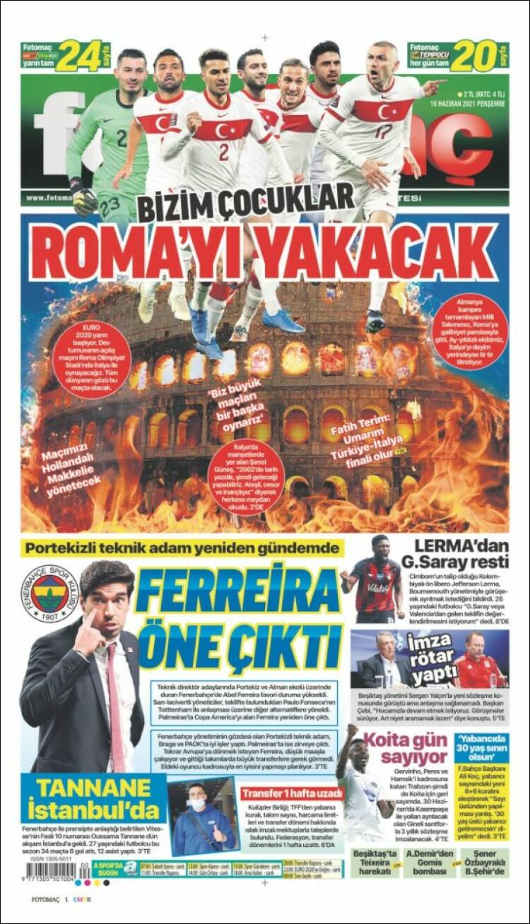Portada de Fotomaç (Turqu&iacute;a)