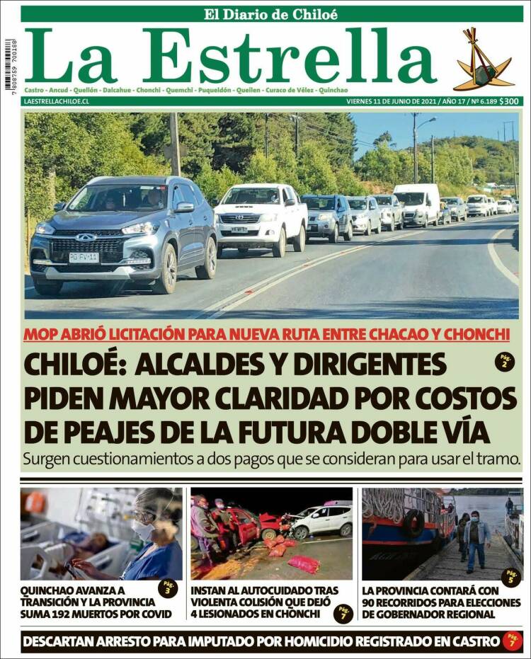 Portada de Estrella de Chiloé (Chile)