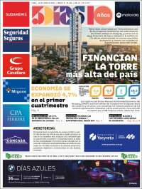 Portada de 5 Días (Paraguay)