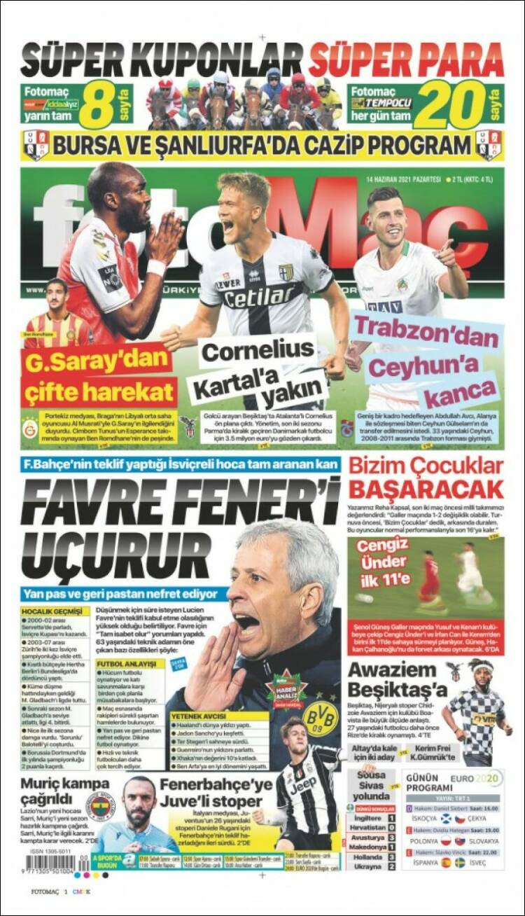 Portada de Fotomaç (Turqu&iacute;a)