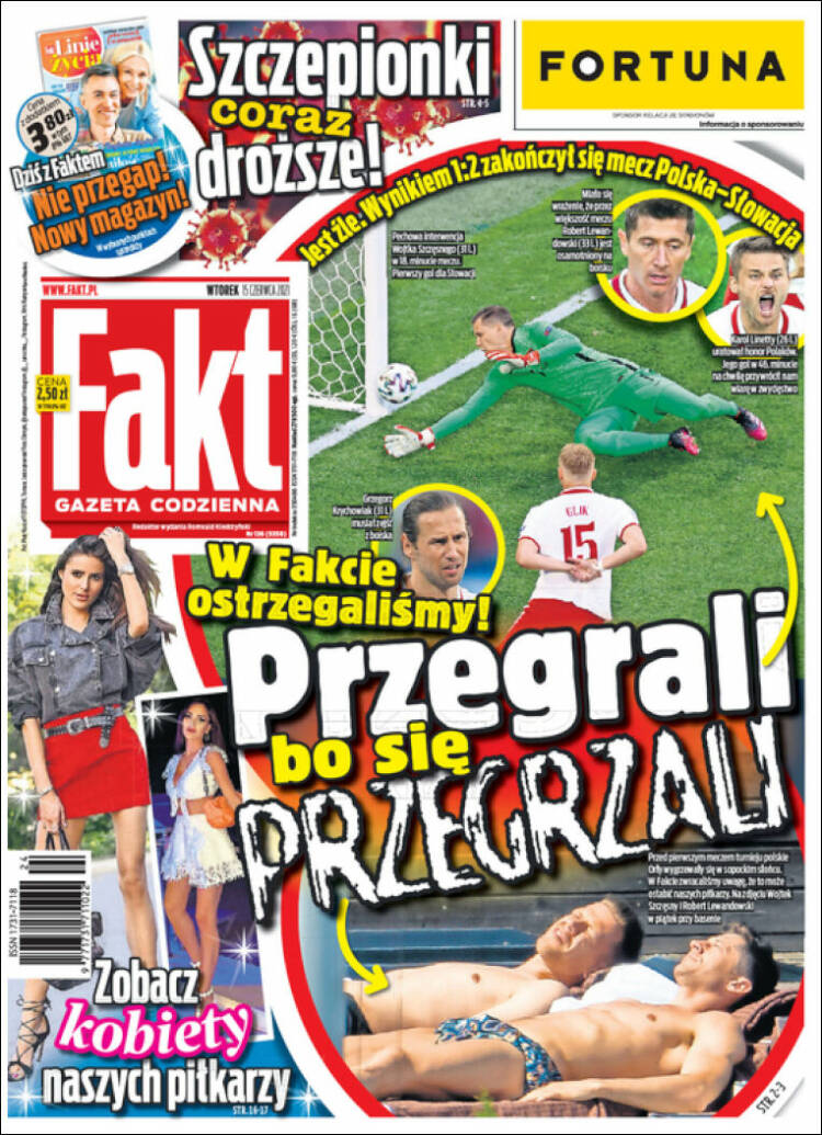 Portada de Fakt (Pologne)