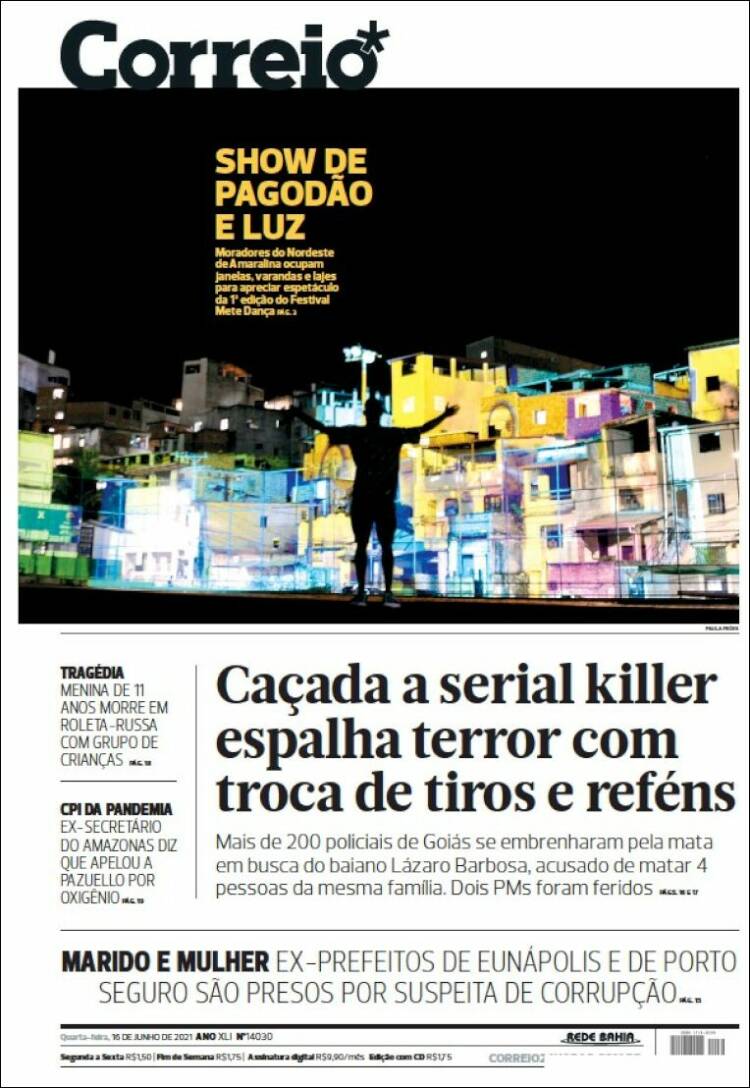 Portada de Correio* (Brasil)