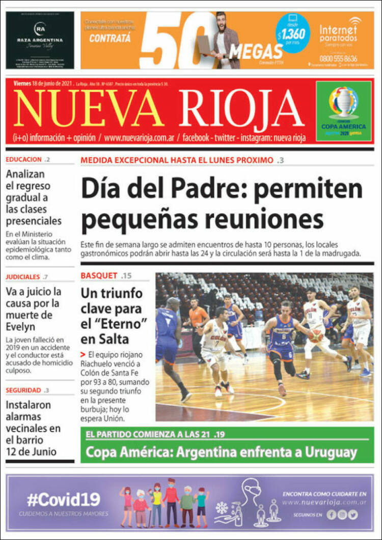 Portada de Nueva Rioja (Argentina)