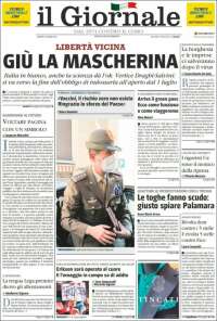 Portada de il Giornale (Italia)