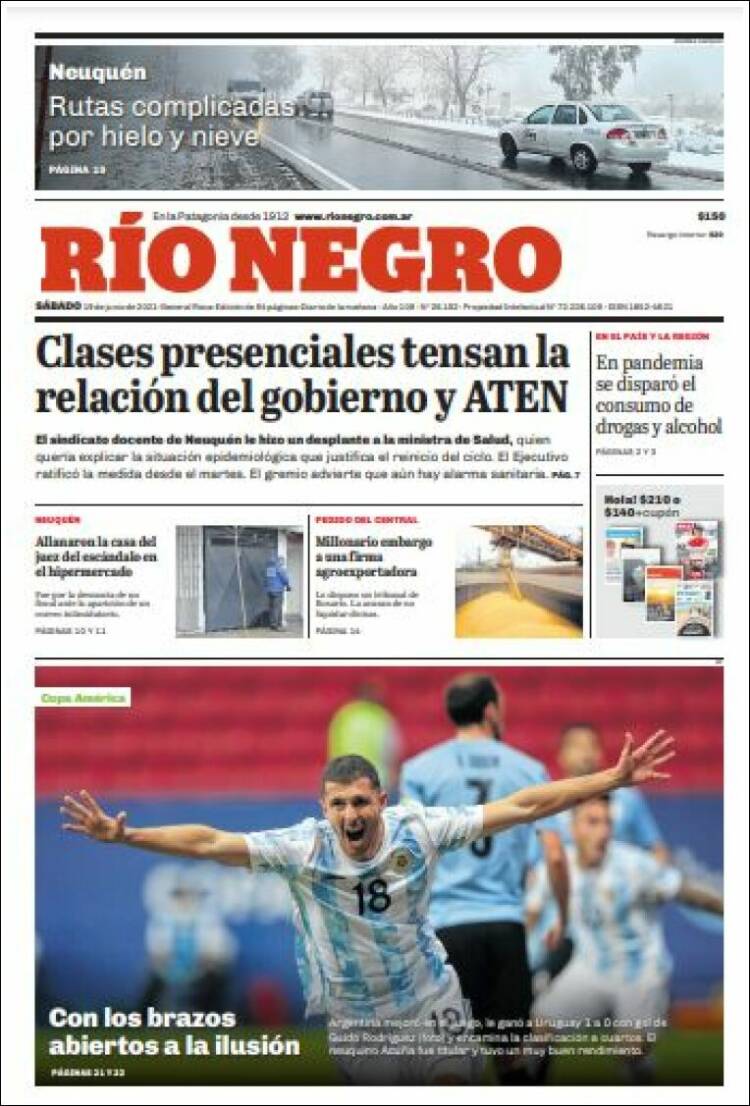 Portada de Rio Negro (Argentina)