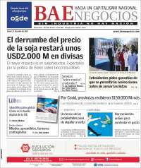 Portada de Buenos Aires Económico (Argentina)