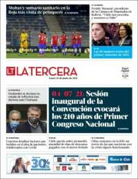 Portada de La Tercera (Chile)