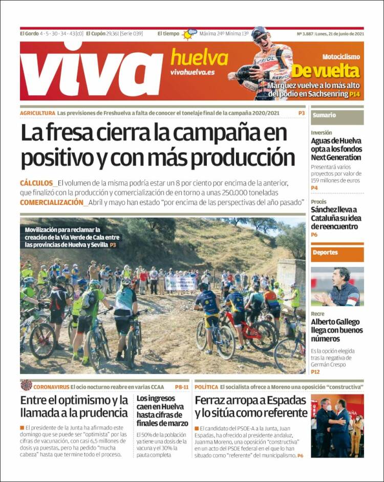 Portada de Viva Huelva (Espa&ntilde;a)