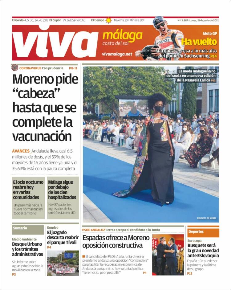 Portada de Viva Málaga (Espa&ntilde;a)