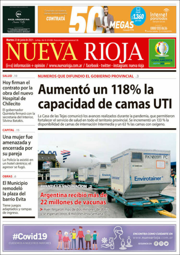 Portada de Nueva Rioja (Argentina)