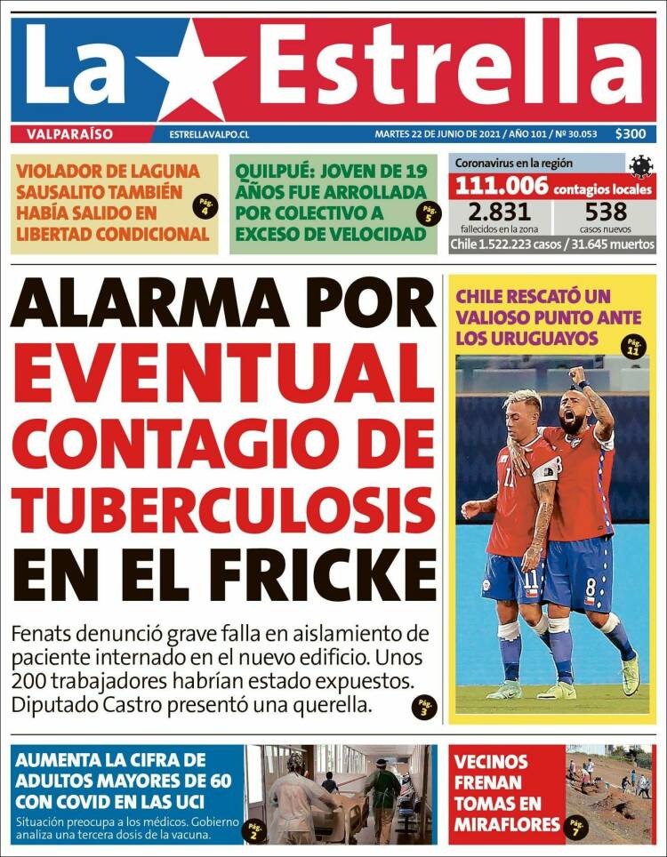 Portada de Estrella de Valparaiso (Chile)