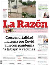 Portada de La Razón (México)