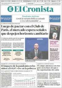 Portada de El Cronista Comercial (Argentina)