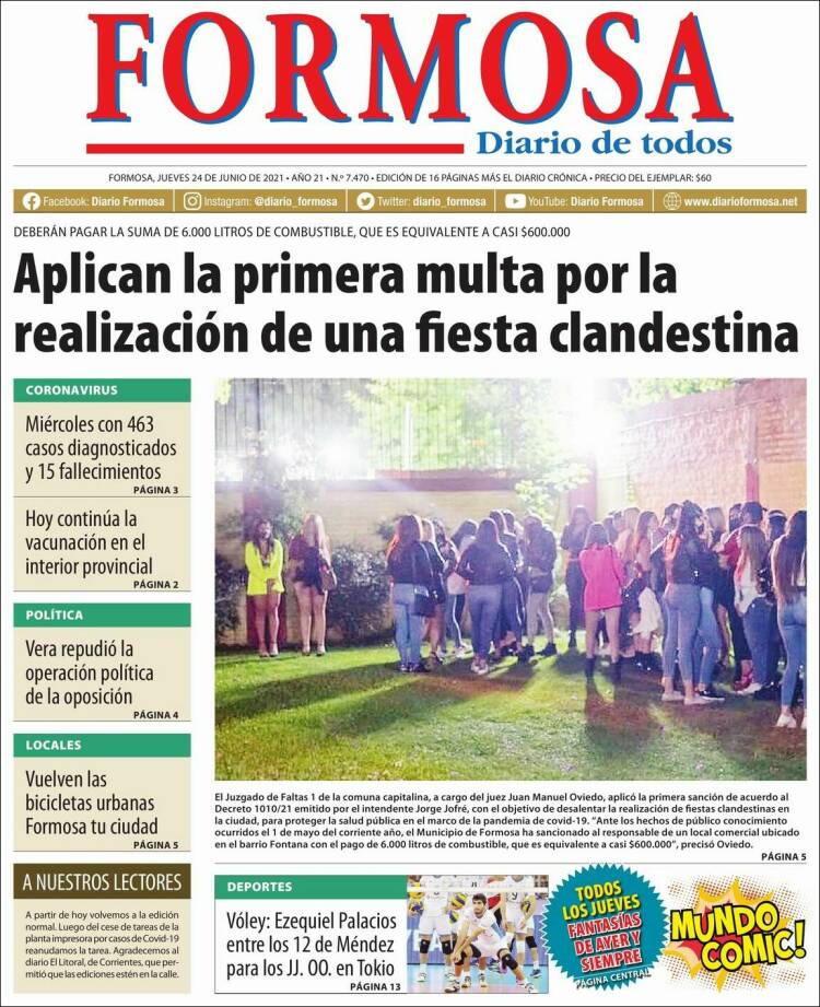 Portada de Formosa (Argentina)